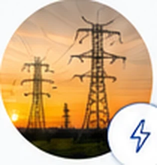 Electricity transmission towers
